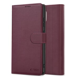 Etui TECH-PROTECT Wallet do Samsung Galaxy A16 4G/5G Bordowy