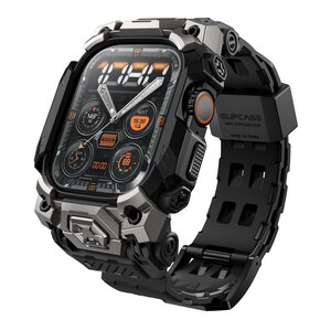 Pasek SUPCASE UB Ore do Apple Watch Ultra 1/2 (49 mm) Czarny