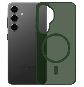 Etui 3MK Smoke Guardx MagCase do Samsung Galaxy S25 Zielony