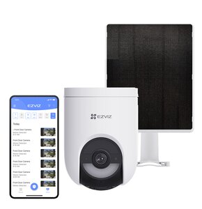 Kamera EZVIZ HB8 Zewnętrzna, Wi-Fi, Kamera obrotowa + Panel solarny