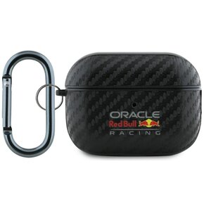 Etui na słuchawki RED BULL Carbon Logo do Apple AirPods Pro 2 Czarny