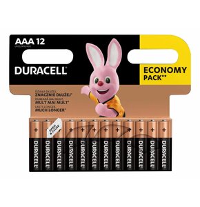 Baterie AAA LR3 DURACELL Basic (12 szt.)