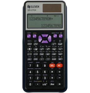 Kalkulator ELEVEN SR270X Zasilanie bateryjno-słoneczne, 3 pamięci