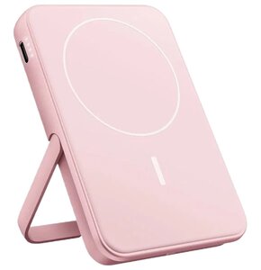 Powerbank FRESH N REBEL Magnet Wireless 5000 mAh 20W Różowy