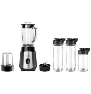 Blender kielichowy LOVIO HOME LVJBL001 + 3 butelki w komplecie