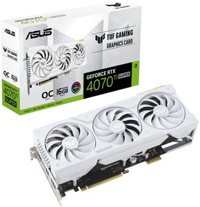 Karta graficzna ASUS GeForce RTX 4070 Ti Super TUF Gaming BTF White OC 16GB DLSS 3