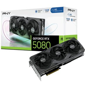 Karta graficzna PNY GeForce RTX 5080 OC Triple Fan 16GB DLSS 4