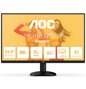 Monitor AOC 24B35HM2 23.8" 1920x1080px 100Hz 1 ms [MPRT]