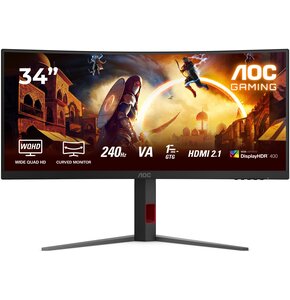 Monitor AOC CU34G4Z 34" 3440x1440px 240Hz 0.5 ms [MPRT] Curved