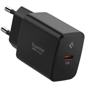 Ładowarka sieciowa SPIGEN Essential EE201EU 20W Czarny