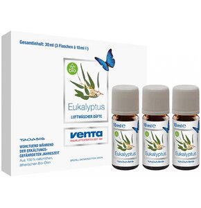 Zestaw BIO-olejków VENTA Eukaliptus 10 ml (3 sztuki)