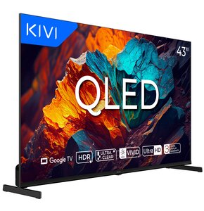 Telewizor KIVI 43U720QB 43" QLED 4K Google TV HDMI 2.1