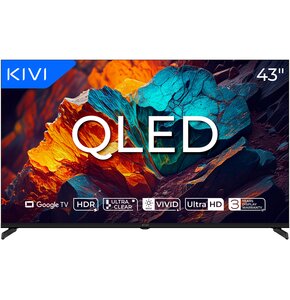 Telewizor KIVI 43U720QB 43" QLED 4K Google TV HDMI 2.1