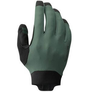 Rękawiczki rowerowe SHIMANO Enduro (rozmiar XL) Oliwkowy