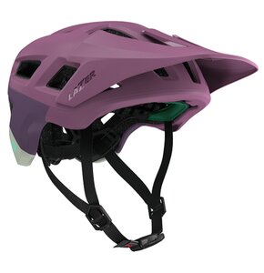 Kask rowerowy LAZER Coyote KinetiCore Fioletowy mat MTB (rozmiar L)