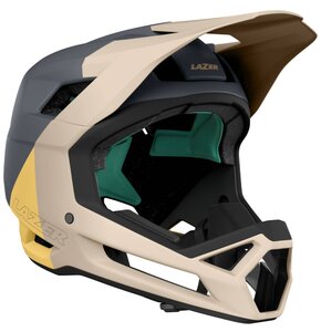 Kask rowerowy LAZER Cage KinetiCore Piaskowy MTB (rozmiar S)