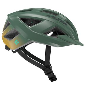 Kask rowerowy LAZER Cerro KinetiCore Żółto-zielony MTB (rozmiar M)