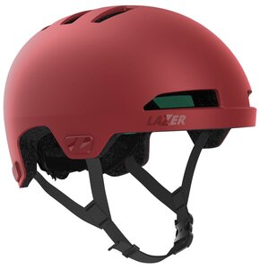 Kask rowerowy LAZER Maze Jr KinetiCore Czerwony dla Dzieci (rozmiar S/M)