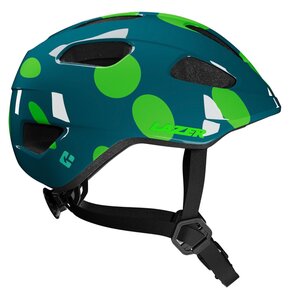 Kask rowerowy LAZER Nutz KinetiCore 2.0 Kropki Zielony dla Dzieci (rozmiar 50-56)
