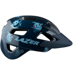 Kask rowerowy LAZER Lil Gekko Sharky Granatowy dla Dzieci (rozmiar uniwersalny)