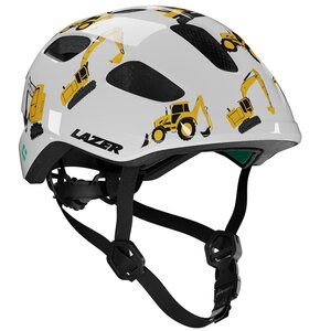 Kask rowerowy LAZER Pnut KinetiCore 2.0 Biało-żółty dla Dzieci (rozmiar XS)