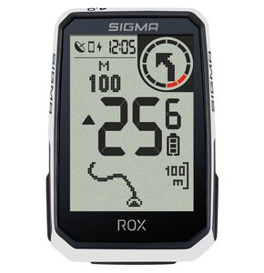 Licznik rowerowy SIGMA Rox 4.0 Endurance Sensor Set Biały Podświetlany