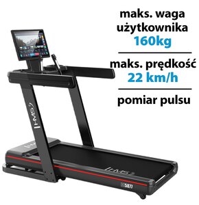 Bieżnia elektryczna HMS BE5877 3355W 22km/h
