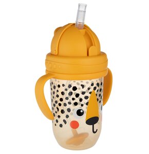Butelka CANPOL BABIES BabiesBoo Gepard 56/617 270 ml Pomarańczowy