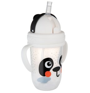Butelka CANPOL BABIES BabiesBoo Panda 56/617 Biało-czarny