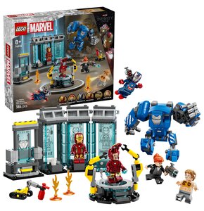 LEGO 76315 Marvel Laboratorium Iron Mana: Zbrojownia