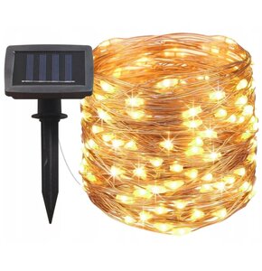 Lampa solarna z łańcuchem świetlnym EXTRALINK EX.25029