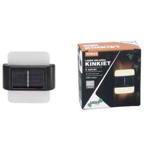 Kinkiet zewnętrzny solarny EXTRALINK Arras EX.24992 Czarny