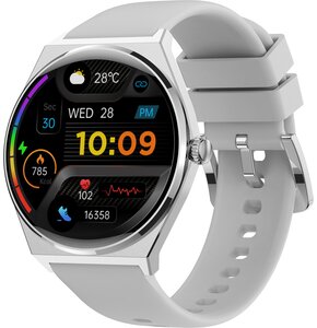 Smartwatch MAXCOM Ecowatch 5 Srebrny