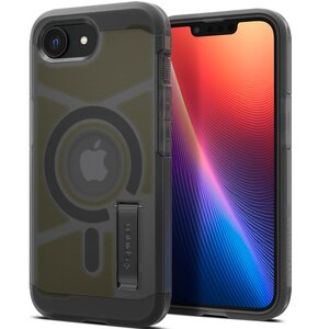 Etui SPIGEN Tough Armor Mag MagSafe do Apple iPhone 16e Czarny mat