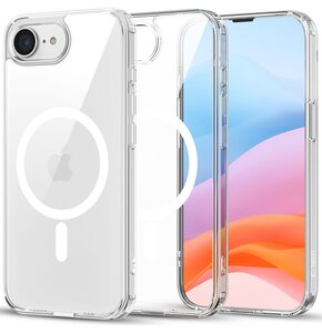 Etui TECH-PROTECT Flexair Hybrid MagSafe do Apple iPhone 16e Przezroczysty