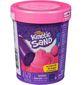 Piasek kinetyczny SPIN MASTER Kinetic Sand Lodowa tuba 6071551 (1 piasek)