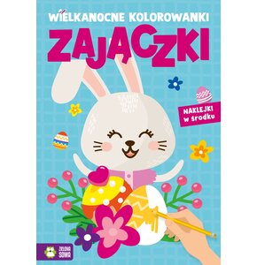 Kolorowanka Wielkanocne zajączki (miękka okładka)