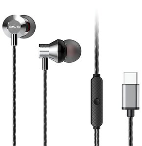 Słuchawki dokanałowe AIWA ESTM-50USB-C SL Srebrny