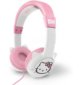 Słuchawki nauszne OTL Hello Kitty HK1374 Różowo-biały