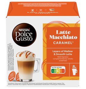 Kapsułki NESCAFE Latte Macchiato Caramel do ekspresu Nescafe Dolce Gusto