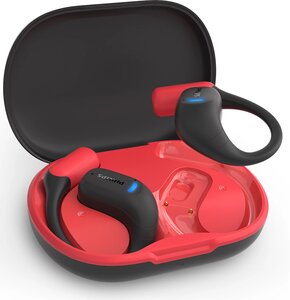Słuchawki powietrzne PHILIPS TAA6709BK/00  Czarno-czerwony