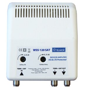 Wzmacniacz antenowy TELMOR WSS 120 SAT