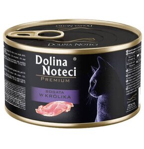 Karma dla kota DOLINA NOTECI Premium Królik 185 g