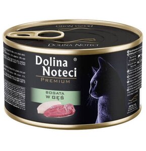 Karma dla kota DOLINA NOTECI Premium Gęś 185 g