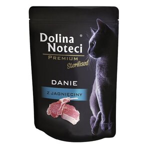 Karma dla kota DOLINA NOTECI Premium Sterilised Danie z jagnięciny 85 g