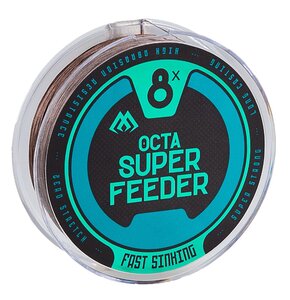 Plecionka MIKADO Octa Super Feeder 0.08 mm / 150 m Brązowa