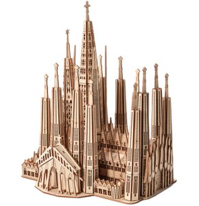 Zabawka drewniana LITTLE STORY 3D Sagrada familia (601 elementów)