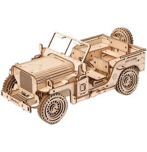 Zabawka drewniana LITTLE STORY Jeep E014 (199 elementów)