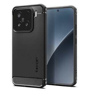 Etui SPIGEN Rugged Armor do Xiaomi 15 Czarny Mat