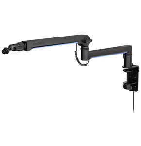 Ramię mikrofonowe ENDORFY Broadcast Low Profile RGB Boom Arm Obciążenie głowicy 2 kg